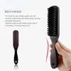 Men Beard Brush Wood Handle Boar Bristle Moustache Cleaning Brush Hairdressing Anti Static Barber Hair Styling Comb Shaving Tool