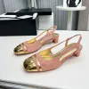 Wedding Dress shoe New style luxurys sexy Ballet sandal Womens Party hasp High heel shoes Dance Mens espadrille fashion Slipper summer loafer Designer Low heels gift