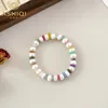 Ashiqi Natural Natural Freshater Pearl Multi Color Natural Stone Bracelet pour femmes Bijoux Fashion Bijoux Party 240319