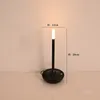 Table Lamps Touch Led Bar Lamp USB Rechargeable Office Restaurant Study Reading Desk Light For Home Decor Bedroom Bedside Night Lights