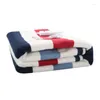 Couvertures couvertures matelas chauffée Stripe motif de lit de lit électrique pour chauffage rapide couverture dropship
