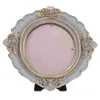 Frames European Style Po Frame Oval Picture Small Vintage Commemorative Tabletop Resin Display