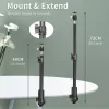 Tripods Desktop Adjustable Light Stand Cclamp Light Tripod With 1/4" Ball Head Tabletop Bracket Stand For Camera, Ring Light Softbox