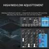 Equipment Desertcat Wireless 4 Channel Audio Mixer Portable Microphone Dsp Sound Mixing Console Usb Recording Mp3 Input 48v Phantom Power