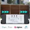 CONTRÔLER Zigbee Tuya / Ewelink Garage Door Controller Contrôleur Smart Switch Relay Module Gate Open Work pour Alexa Gateway Hub Obligat