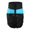 Ubrania dla psów bezpieczne i praktyczne ubrania Funkcjonalna wiatwia z bawełny trwałą trwałe garnitur narciarskie Zimowe potrzeby łatwe do noszenia
