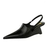 Dress Shoes Pointed Teen Sandalen voor vrouwen Wedge Heel zomer dames platform comfortabel casual wiggen sandaal p30d50