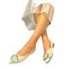 Casual Shoes Pointed Toe Spring/Autumn Flats Solid Vuxen 2024 Högkvalitativ kvinnlig slip-on GRANA SEXY SAPATOS BAIXOS FEMININOS