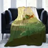 Одеяла Spiritfarer Ultra Soft Micro Fleece Одеяние персонализированное теплое кемпинг мульти стиль