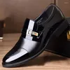 Casual Shoes Fashion Business Men's Formal Overshoes Oxford Shoe High-quality Leather Loafers