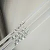 CHANDELIER CRISTAL 30PCS/LOT 5 230MM MOLHO DE VIDRO POLADO RODO