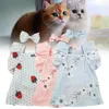 Dog Apparel Eye-catching Pet Dress Sun Protection Sleeveless Fine Stitching Clothes Supplies