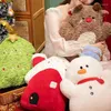 Yastık Sevimli Peluş Süper Yumuşak Doldurma Noel Baba Kanepe Dolgulu Bebekler Ayak Yedi Oturma Odası Dekorasyon