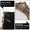 Frames Retro PO Frame Desk Habilleur décoratif pour le mariage à la maison Picture de style européen Picture Velvet Office Vintage