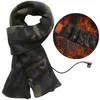 Scarves Unisex Electric Heated Scarf 3 Heating Modes Camouflage Multi-Use Fasting Winter Outdoor Must Have