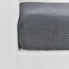 Stol täcker dekorativ rutig på soffkuddarna Elastiska täckningssektion Polar fleece stretch tvättbar avtagbar slipcover.