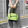 Duffelväskor Miyake Fold 2024 Spring and Summer PeTed tygpåse Sydkorean Fashion Female Ultra-Light Portable