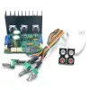 Förstärkare Unisian 2.1 TDA2030 Förstärkare Tre kanaler TDA2030A Audio Amplifier Board med Bass Treble Sound Control 20cm förlängningskabel