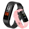 Armbänder Smart Barcelet Watch Herzfrequenz -Tracking IP67 wasserdichtes Sport Armband Männer Fitness -Schrittzähler für Xiaomi Huawei