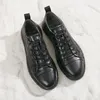 Повседневная обувь искренняя кожаная мужчина формальная Оксфорд для модных кроссовок большого размера 48