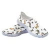 Casual schoenen instantarts cartoon teckel honden print gezellig huisontwerp dames zomer comfortabel ademende flat