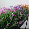 Decorative Flowers Simulated Plastic Orchids Plants Flower Boxes Artificial Beds Five-star Arrangements