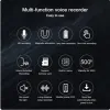 Kaydedici Mini Sesli Aktif Kaydedici 500Hours Taşınabilir Dijital Kayıt Cihazı Profesyonel Ses Diktafonu Ses Mikro Kayıt