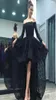 2017 Black Lace Hilo långärmad prom klänning från axelhalsen blixtlås tillbaka billig aline prom klänningar formella aftonklänning8009254