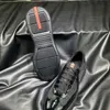 P210-3 zapatillas casuales de hombres nuevos de alta calidad, zapatillas de zapatillas, espejo de malla de doble transpirable espejo patente de patente transpirable, cómodo, suave tamaño 38-46