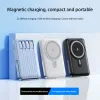 10000 mAh Magnetic Power Bank PD 30W 20W Zapasowy akumulator zewnętrzny bezprzewodowy szybki ładunek dla Xiaomi 14 Samsung S24 Powerbank Nowe