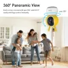 Kamery Kawa 2K kamera IP Wi -Fi 360 Wewnętrzna nadzór wideo Security PTZ CCTV Smart Home Wireless Pet Monitor Monitor Alexa