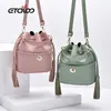 Torby na ramię 2024 pojemność stała kolorowa torba na crossbody dla kobiet designerskich luksusowe portfel hangme femme femininas wiadro