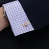 Gemelos Personalizados Boda Letternaam Cufflinks For Mens sieraden geschenken aangepaste initialen manchetten knoppen bruiloft bruidegom 240403