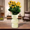 Vaser glas hydroponic vas bord mitt stycke blommor arrangemang nordisk torkad blomma för skrivbord bondgård café skåp kök