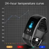 Braccialetti fitness braccialetto p11 più uomini e orologio smart watch ecg ppg a temperatura corporea pressione sanguigna donne smartwatch p11 per huawei xiaomi