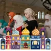 Party Decoration Ramadan Decorations 30 Days Diy Eid Mubarak Countdown Calender Advent Presentlåda Kartongnummer