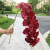 Dekorative Blumen Blume künstliche Schönheit Tapferkeit Schmetterling Orchidee DIY Langable Phalaenopsis Hochzeitsdekoration Accessoires