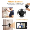 ドアベルTuya Peephole Camera Smart Wifi Video Wifi Silence 1080p Eye 5000MA