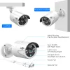 Camera's Hiseeu 5MP POE Audio IP Camera Home Security Camera H.265 Video CCTV Surveillance Camera Outdoor Waterdicht voor CCTV P2P NVR