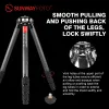 Monopods Sunwayfoto T3240ck Travel Tripod Carbon Fiber Compact Light Portable Professional Tripod Dslr Camera Waterproof,55.0lb Load