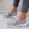 Casual Shoes Mesh Women Sport Sneakers Flats Platform Lace Up Walking Loafers 2024 Summer Fashion Running Travel Mujer Zapatos