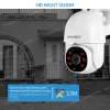 Intercom inqmega 5MP WiFi Tuya Camera Smart Cloud Ptz IP Camera Outdoor Auto śledzenie Google Home Alexa Video Surveillance Cam Mini