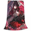 Blankets Honkai Impact 3 Action Game Blanket Flannel Autumn/Winter Pretty Girl Anime Warm Throw For Sofa Office Quilt