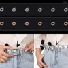 Belts Fashion Transparent Women Belt Clear Round Square Heart Pin Buckle Wide Waist Bands Ladies Waistband Invisible Punk