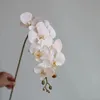 장식용 꽃 35 "샴페인 인공 Phalaenopsis stem diy 사무실/웨딩/홈/휴일/주방 장식 선물에 가짜 난초