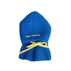 Abbigliamento per cani 1pc Cappello da pet non vincolante con sciarpa con coulistica morbida di lana calda calda comfort invernale ideale per piccolo