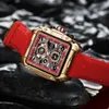 41 Lige Fashion Large Dial Square Waterproof Quartz Men's Watch 71