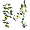 Decorative Flowers Artificial Vine Hanging Silk With Garden Craft Art Party Home Wedding Decor