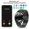 Zegarki 2022 Nowy Bluetooth Call Watch Men Amoled Screen Oryginalny inteligentny zegarek Wodoodporne sportowe sport 8 GB pamięć Smartwatch Mężczyźni Android