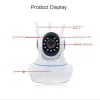 System 1080p Videoüberwachungskameras mit WiFi PTZ Dome Indoor Two -Wege Audio Smart Home Security Security Motion Detection Wireless IP -Kamera